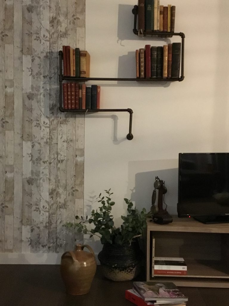 Exemple de décoration d'un salon